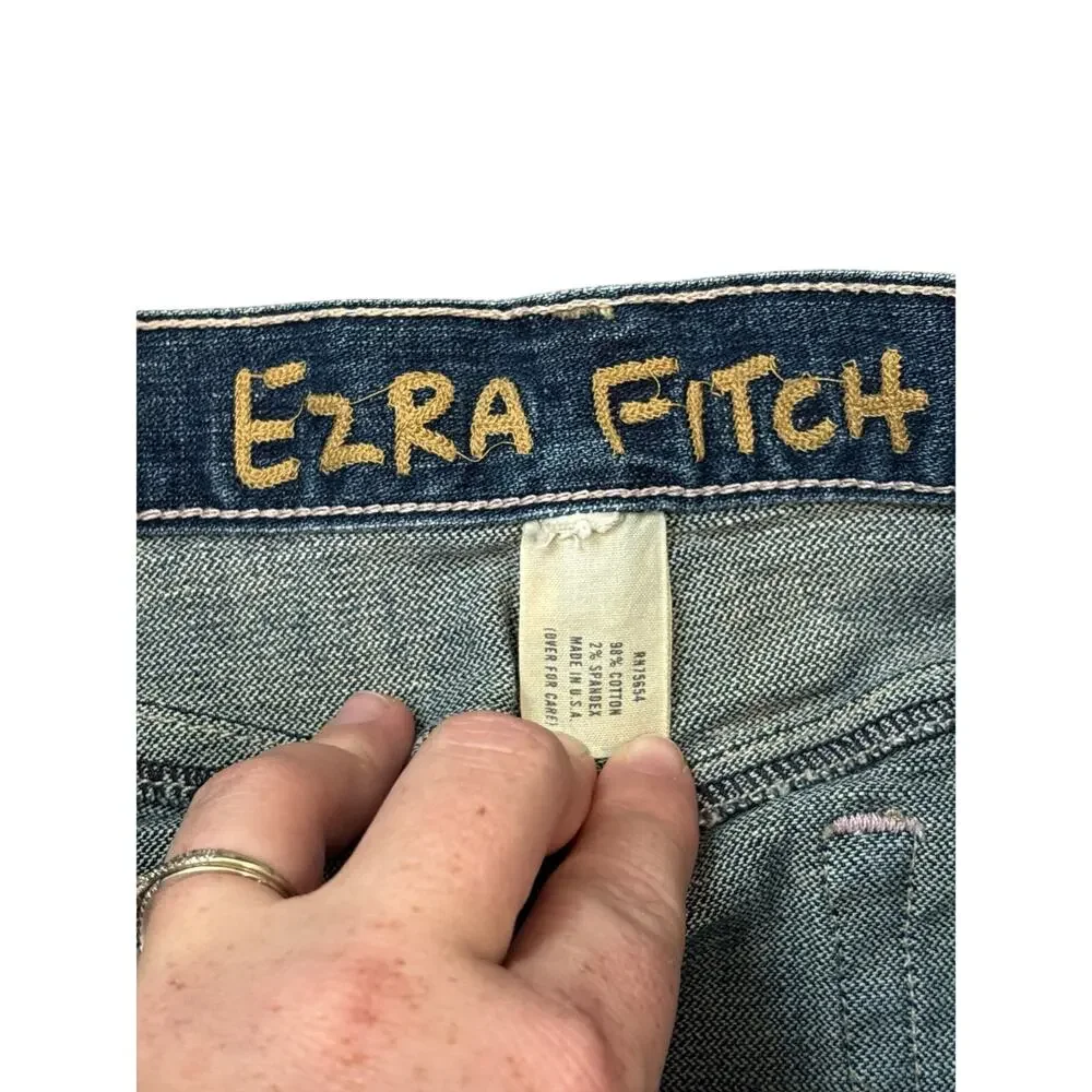 Ezra Fitch Vintage Y2K Denim Mini Skirt Size‎ 2